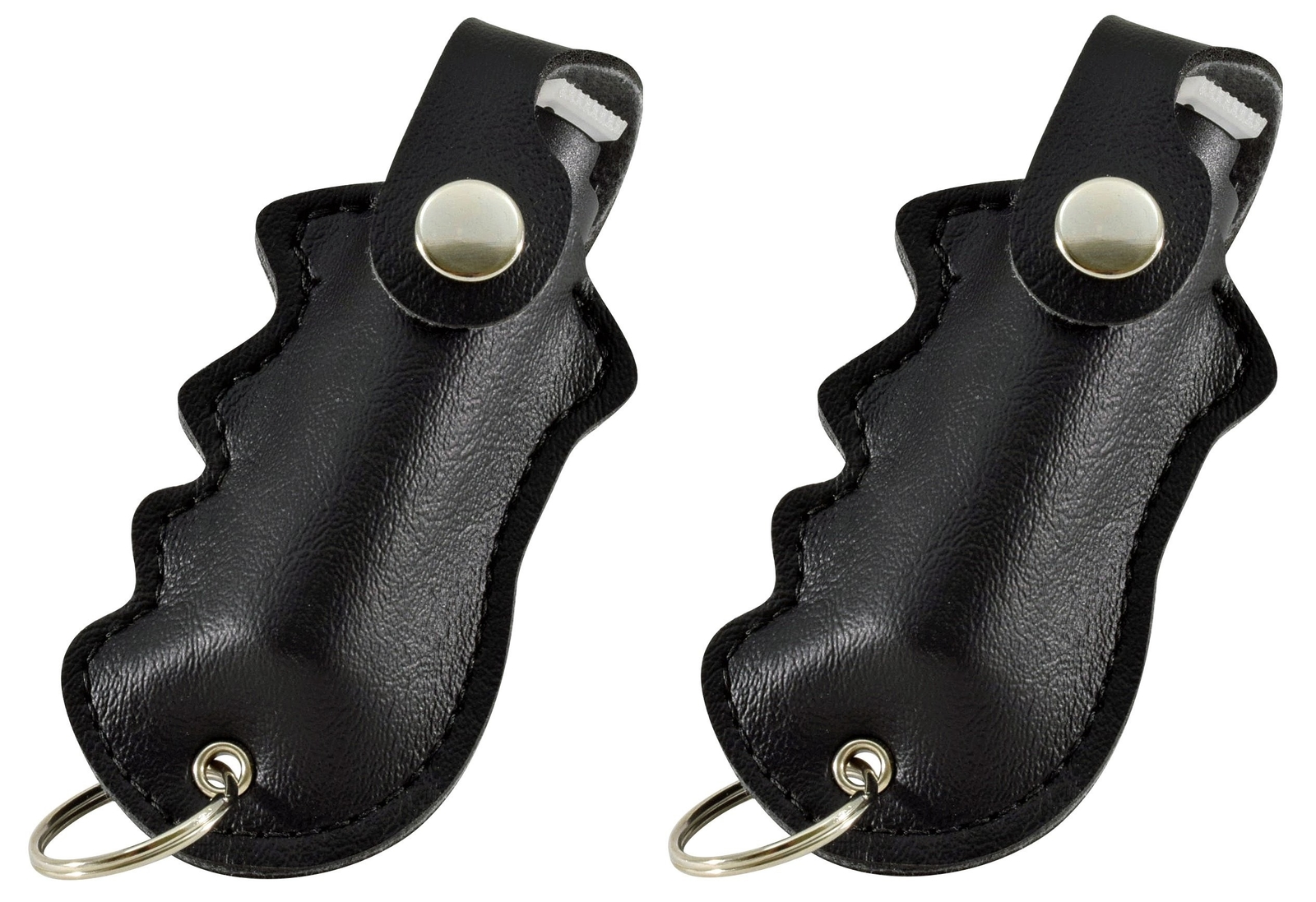 Pepper Defense 2-PACK Pepper Spray Max Strength 10% OC Black Grip Holster