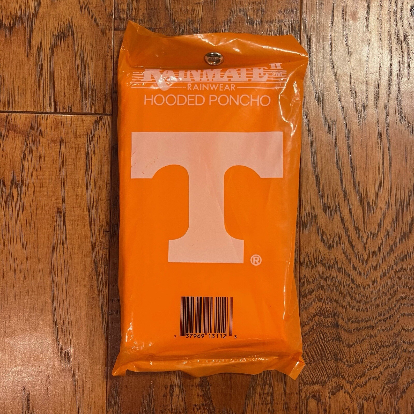 Coleman Orange Disposable Emergency Ponchos one size NEW Tennessee Vols Football