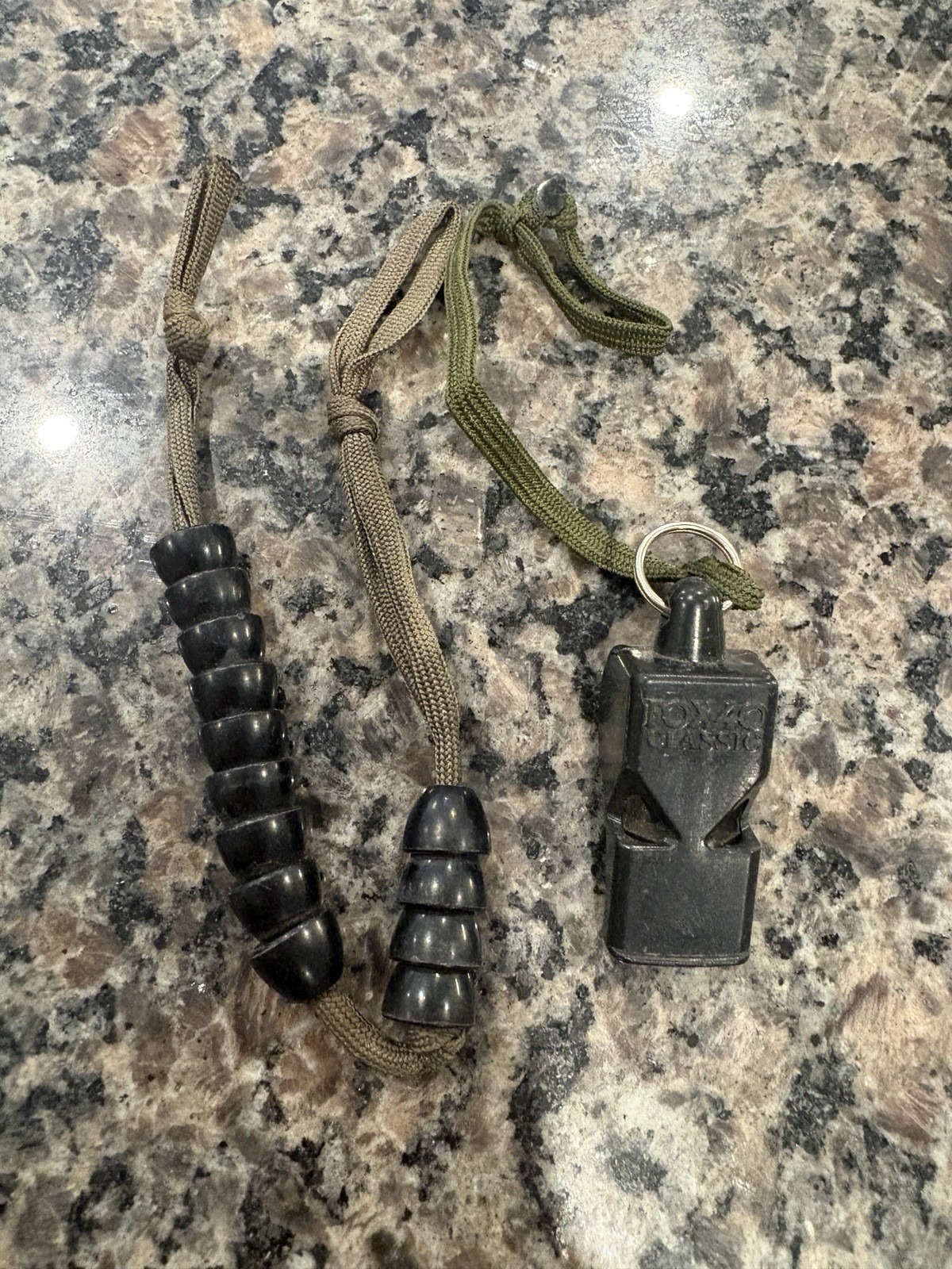ranger pace beads and Fox 40 Whistle – Coyote In Color