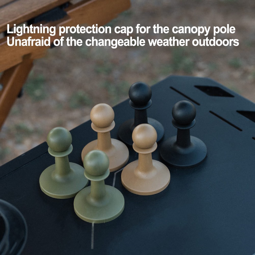 Lightweight For Tent Pole Protector Set for Enhanced Safety in Camping