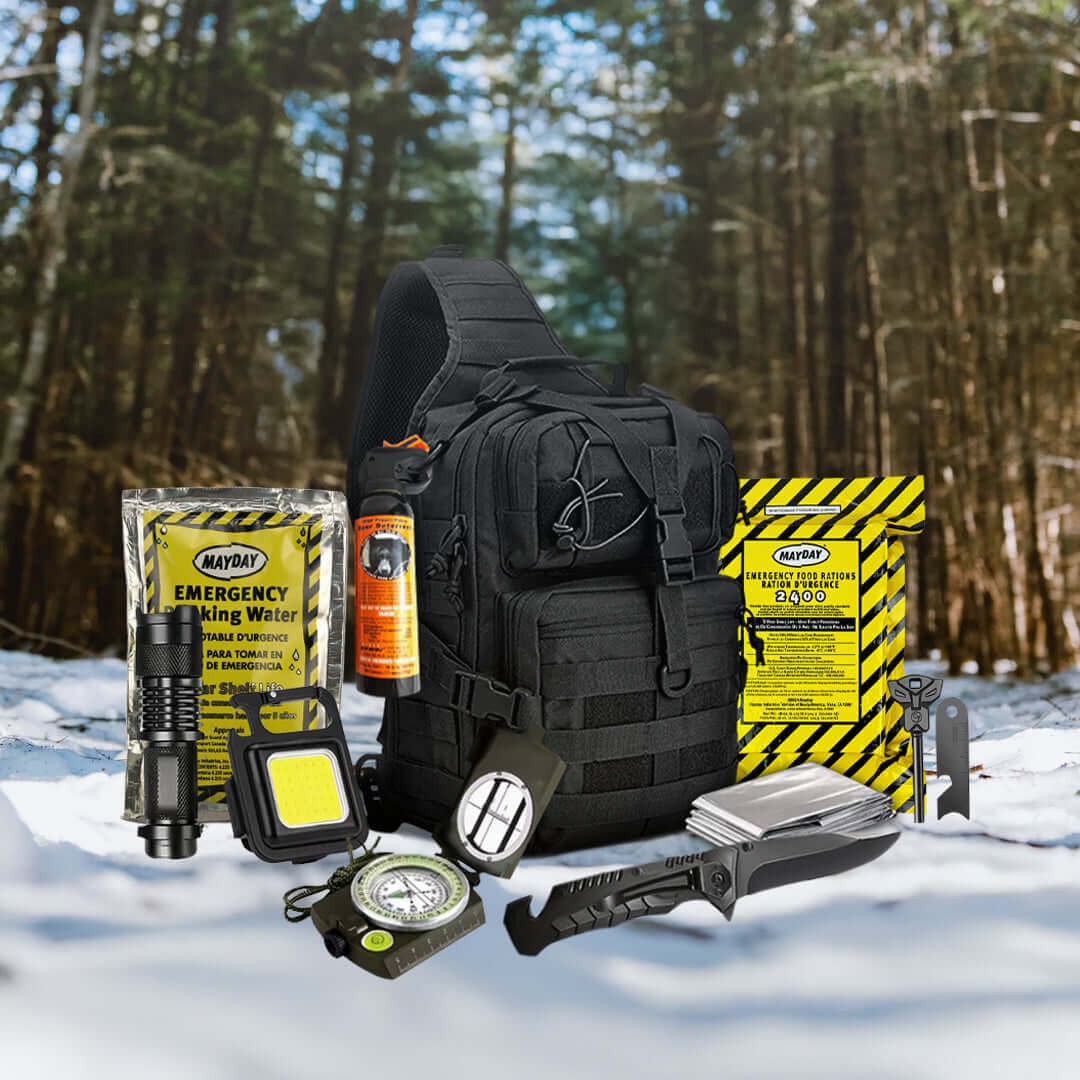 The Safe Trail “Survive All” Go Bag | 30+ Piece Survival Kit