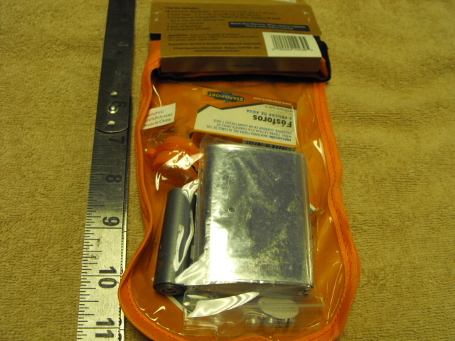 15 Pieces Survival kit, Water Resistant bag, First aid kit, Survival tools, Fish