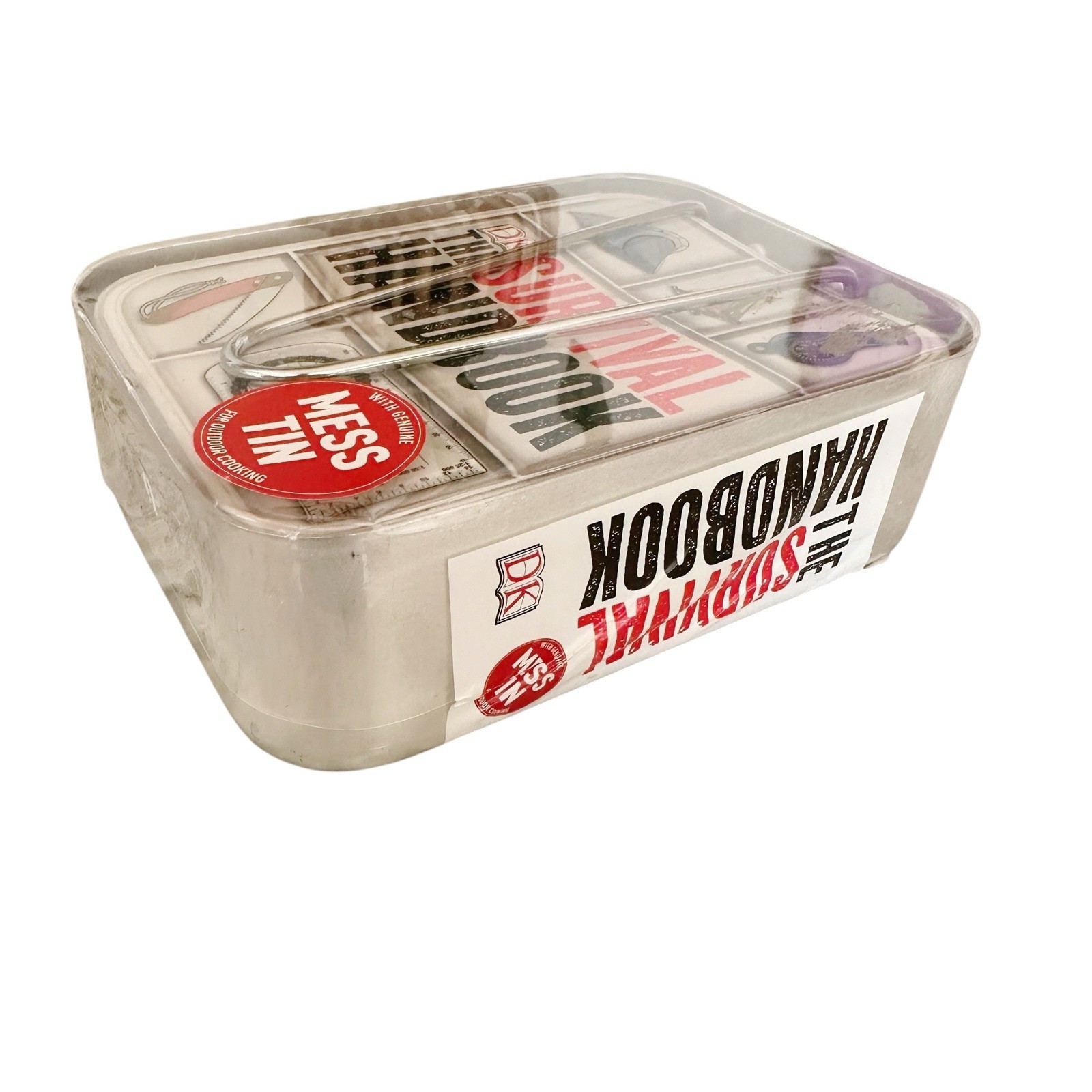 Dk The Survival Handbook With Genuine Mess Tin Kids Trail Survival First Aid