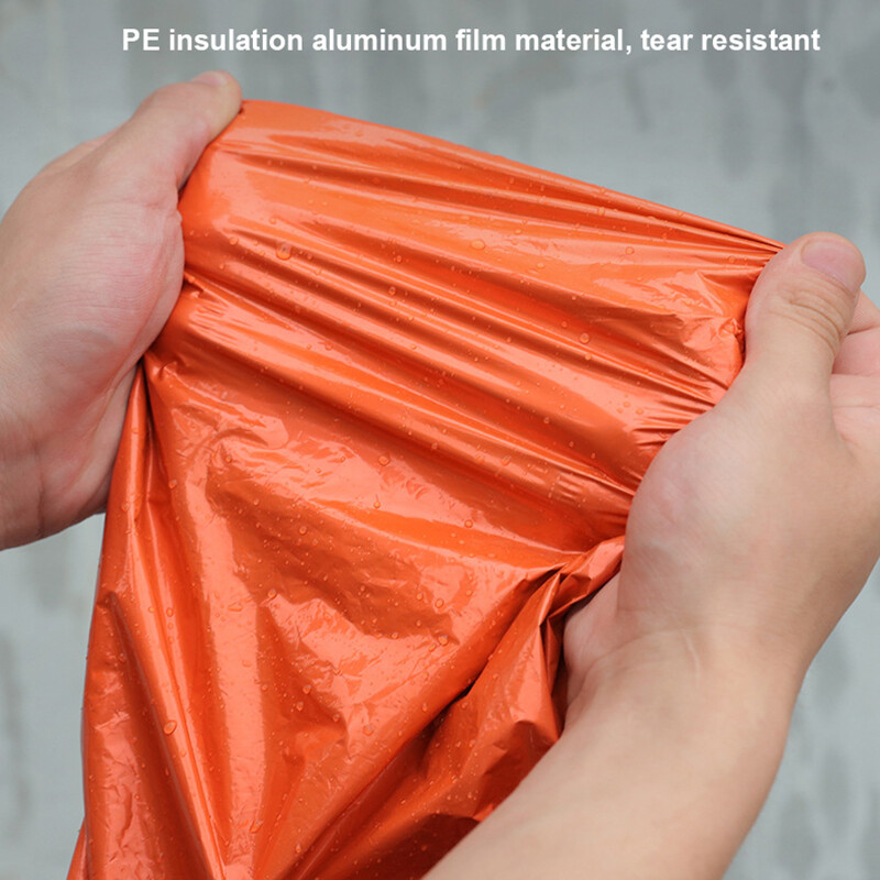 1pc Emergency Rain Poncho Survival Gear Equipment Waterproof Camping Outdoor