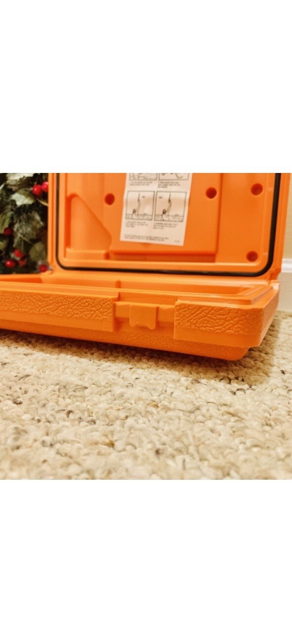 Vintage OLIN Emergency Marine Flare Signal Kit, Carrying Case ONLY! NEW & RARE!!