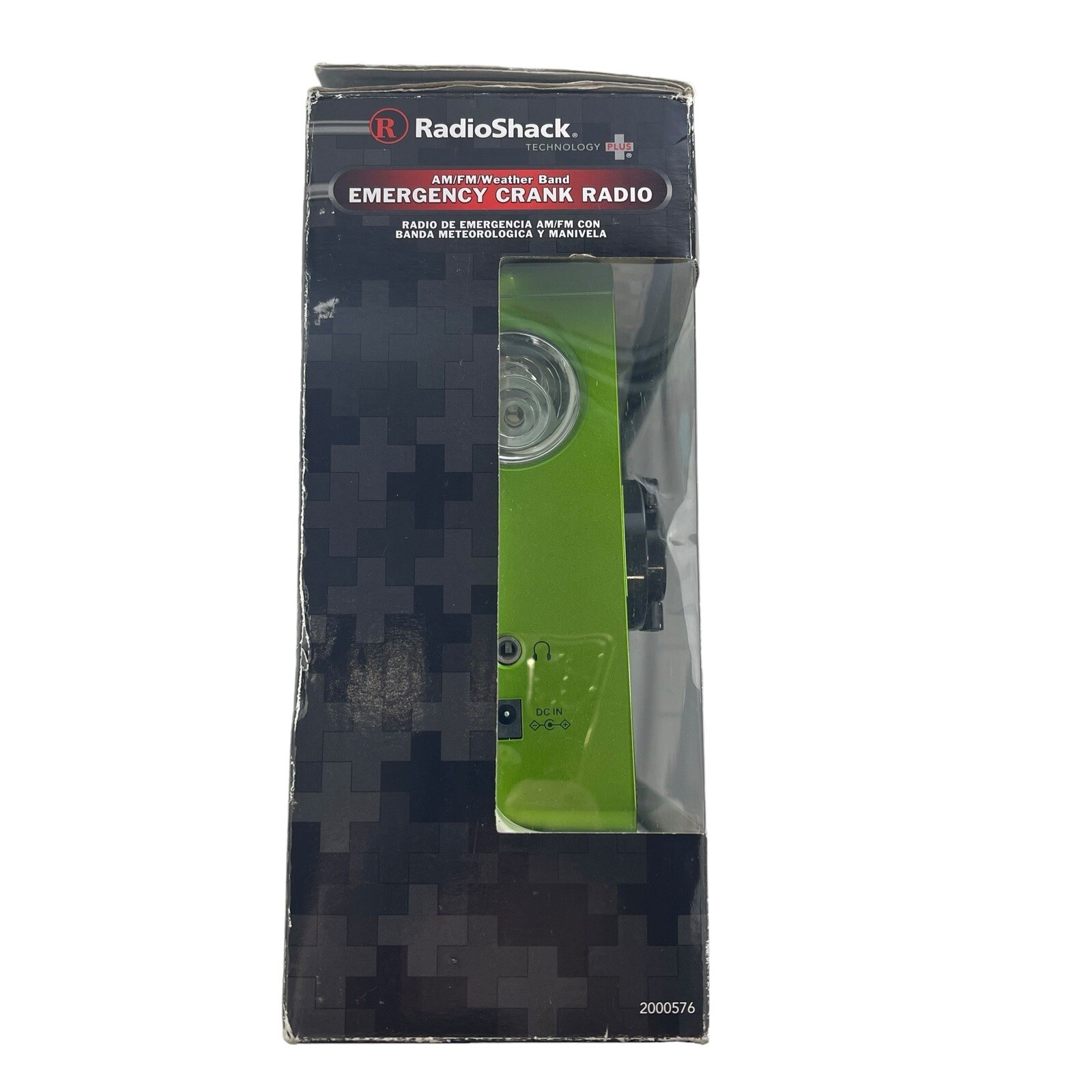 Radio Shack Emergency Crank Radio AM FM Weather Band USB Charging Port – NEW NIB