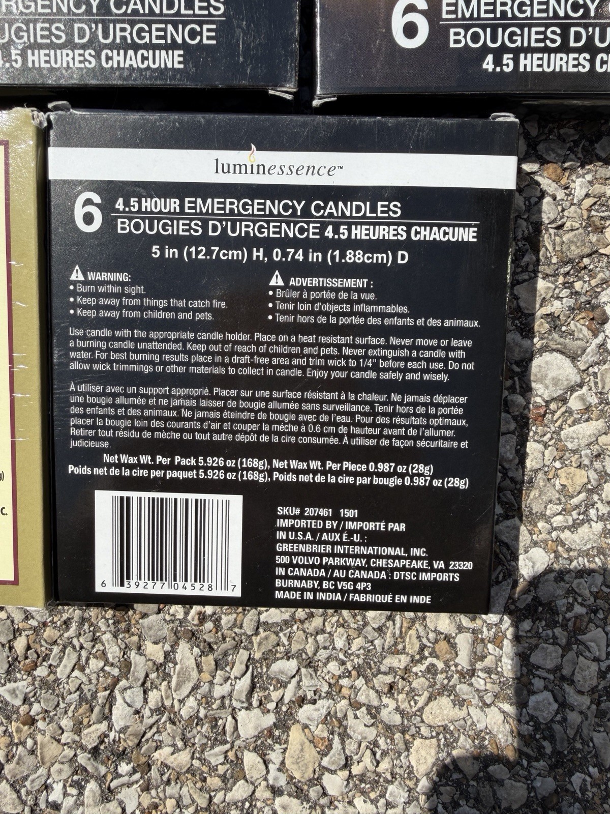 48 Emergency Candles Long Burn Power Outages, Camping, Survival, Prayer Candles