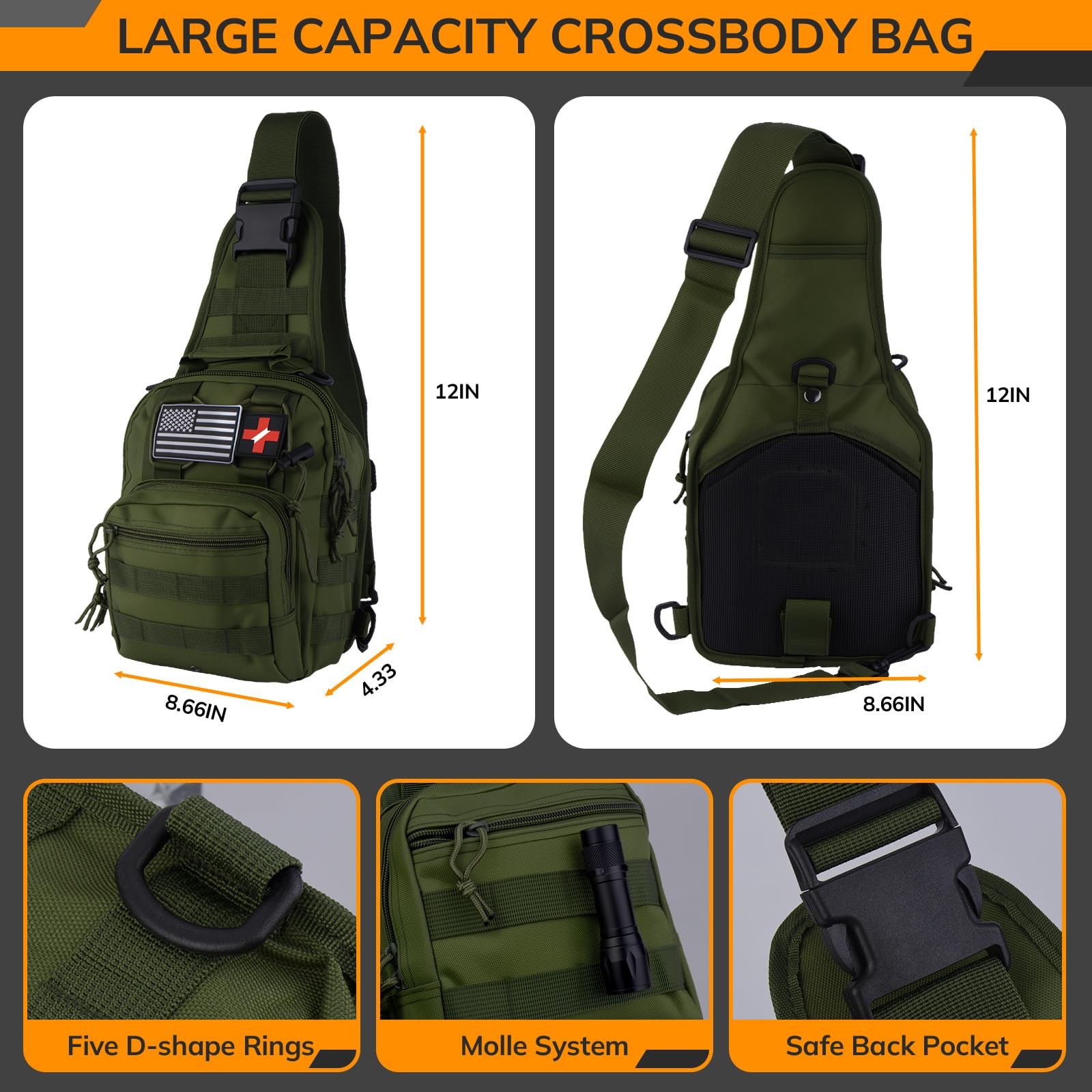 Survival Kit, 250pcs Survival Tools Tactical Gear and Trauma Bag, Survival Fi…