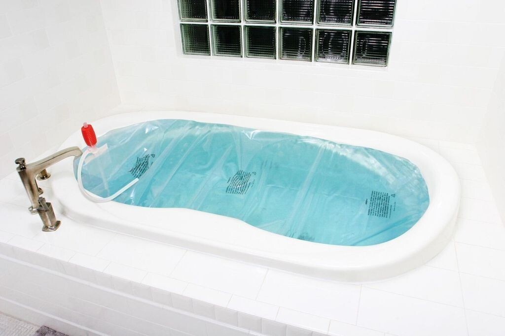 AquaPod Kit 65 gal Emergency Water Storage Drinking Water Container Home Bathtub