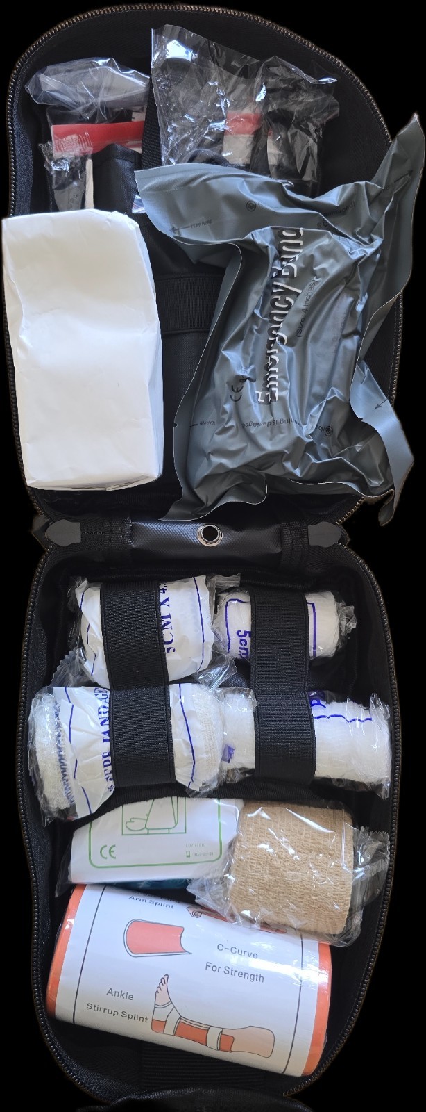 Survival Emergency Backpack – Complete First Aid Kit – Emergency Trauma IFAK
