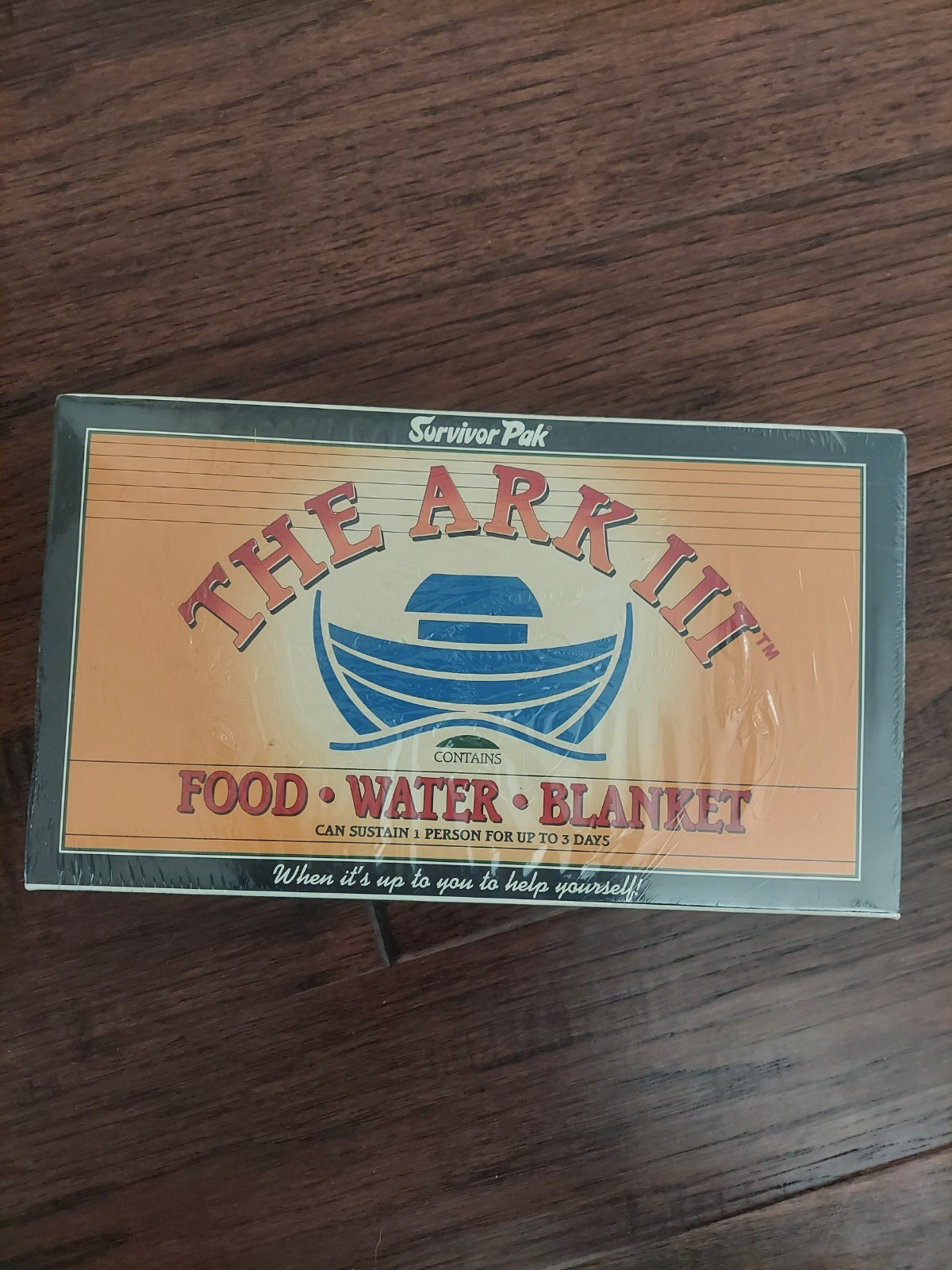 Emergency Preparedness The Ark III Food Water Survival Kit 1 Person 3 Day New