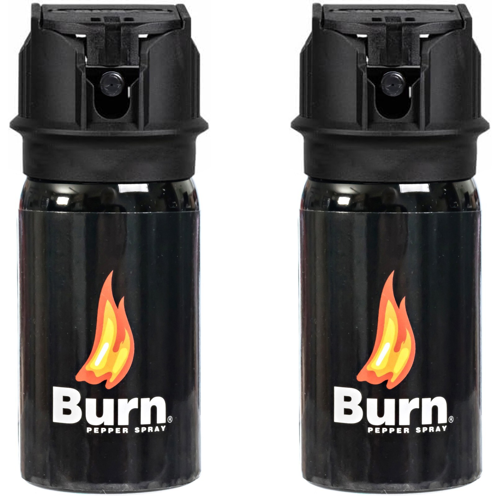Pepper Spray 1.35oz Max Strength Self Defense Security Protection – Burn 2 Pack