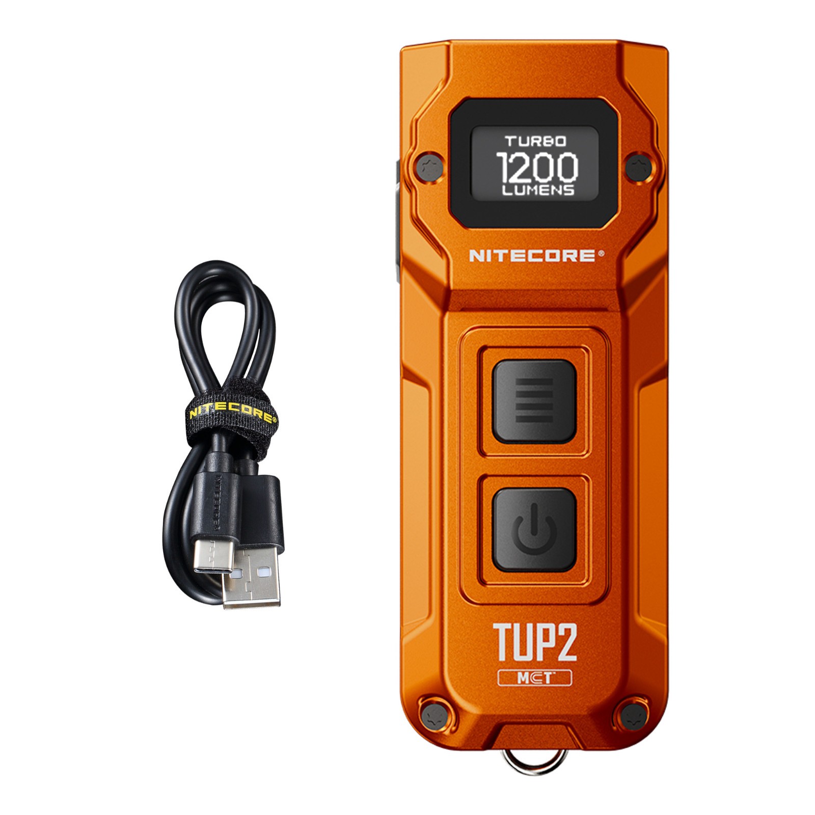 Nitecore TUP2 (TUP 2) 1200 Lumen MCT Rechargeable Keychain EDC Flashlight