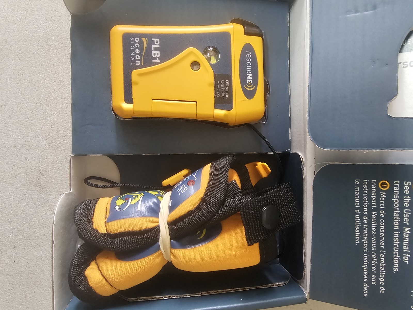 Ocean Signal Rescue Me RescueME PLB1 Personal Locator Beacon Outdoors