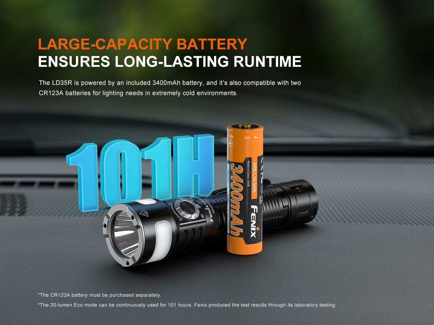 Fenix LD35R 1800 Lumens Multi-Color USB-C Rechargeable Flashlight