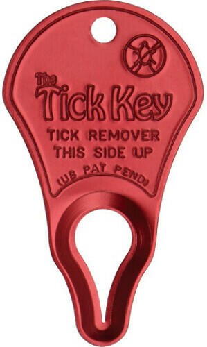 Tick Key Tick Removal Device PN-81002 2 1/2″ overall. Heavy anodized aluminum co