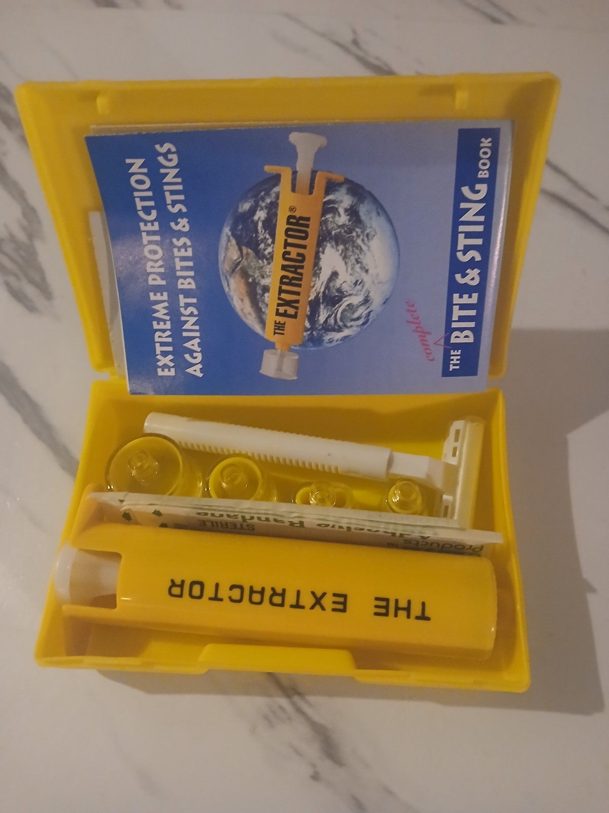 Sawyer The Extractor Bite and Sting Kit. Camping First Aid Supplies