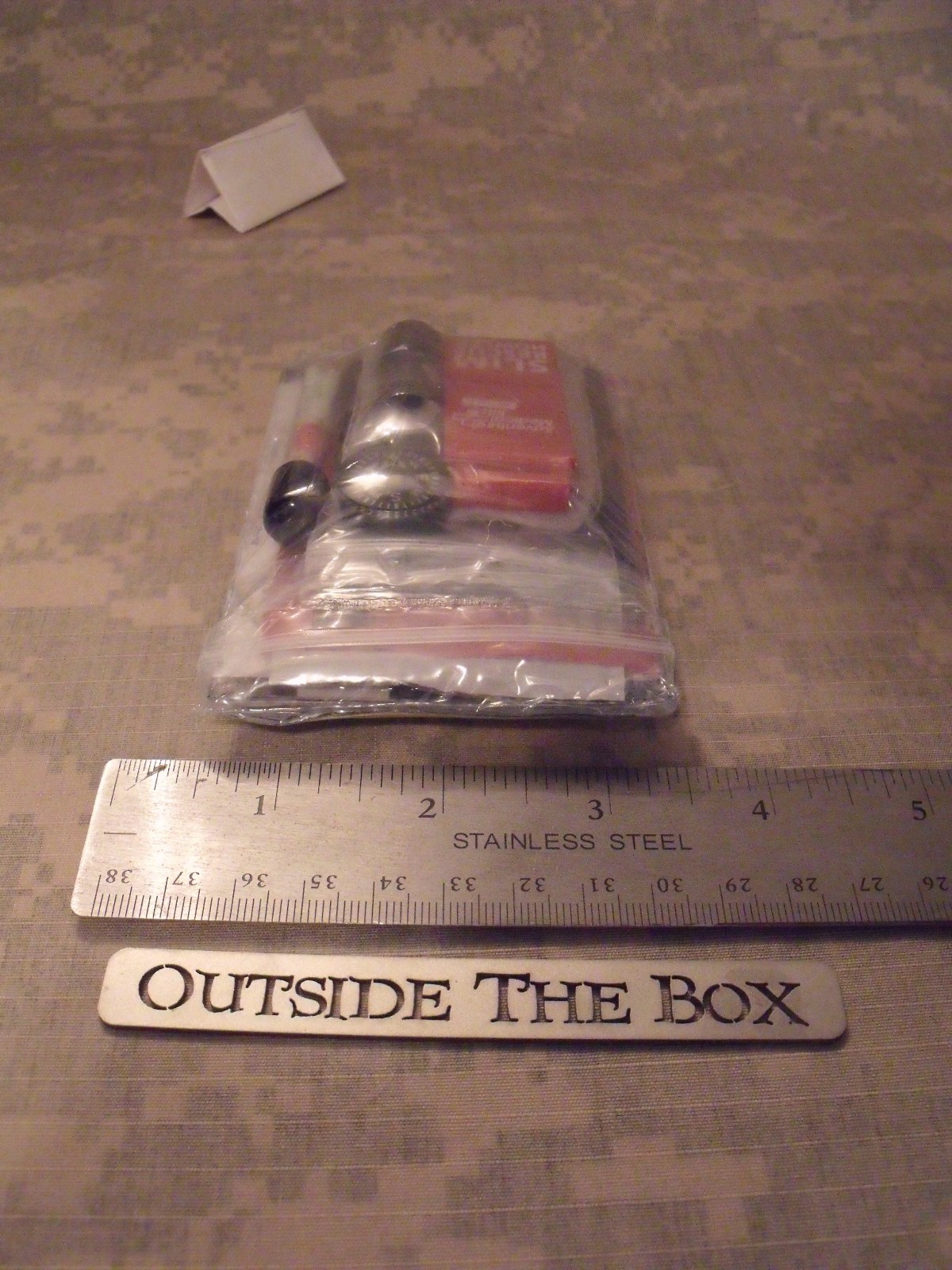 NEW! “Pocket Urban Survival Kit” Manhattan Map, Knife, Whistle, Compass & MORE