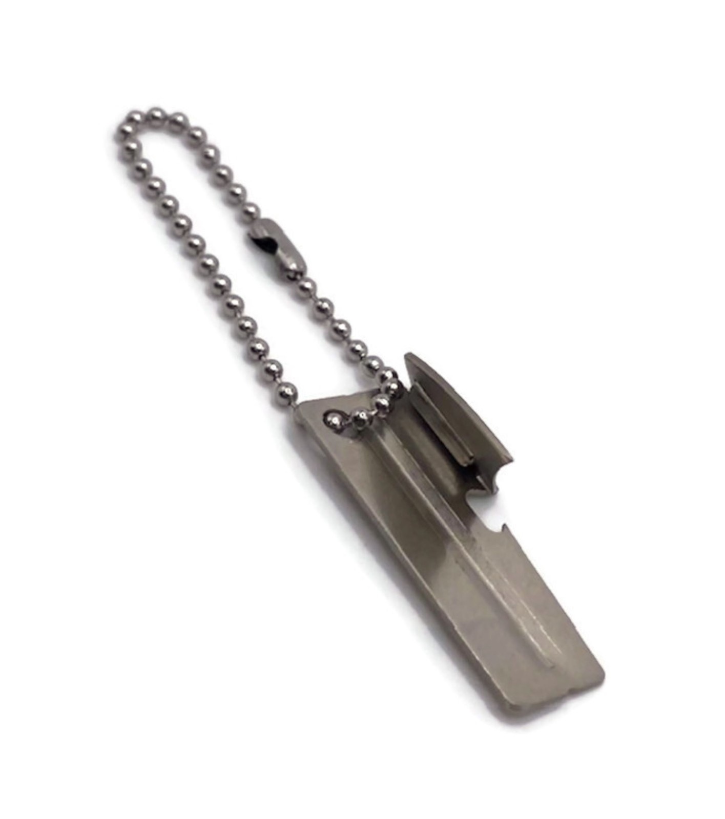 US Military Issue P38 & P51 Can Openers With 4½” Key Chain Or 1″ Key Ring