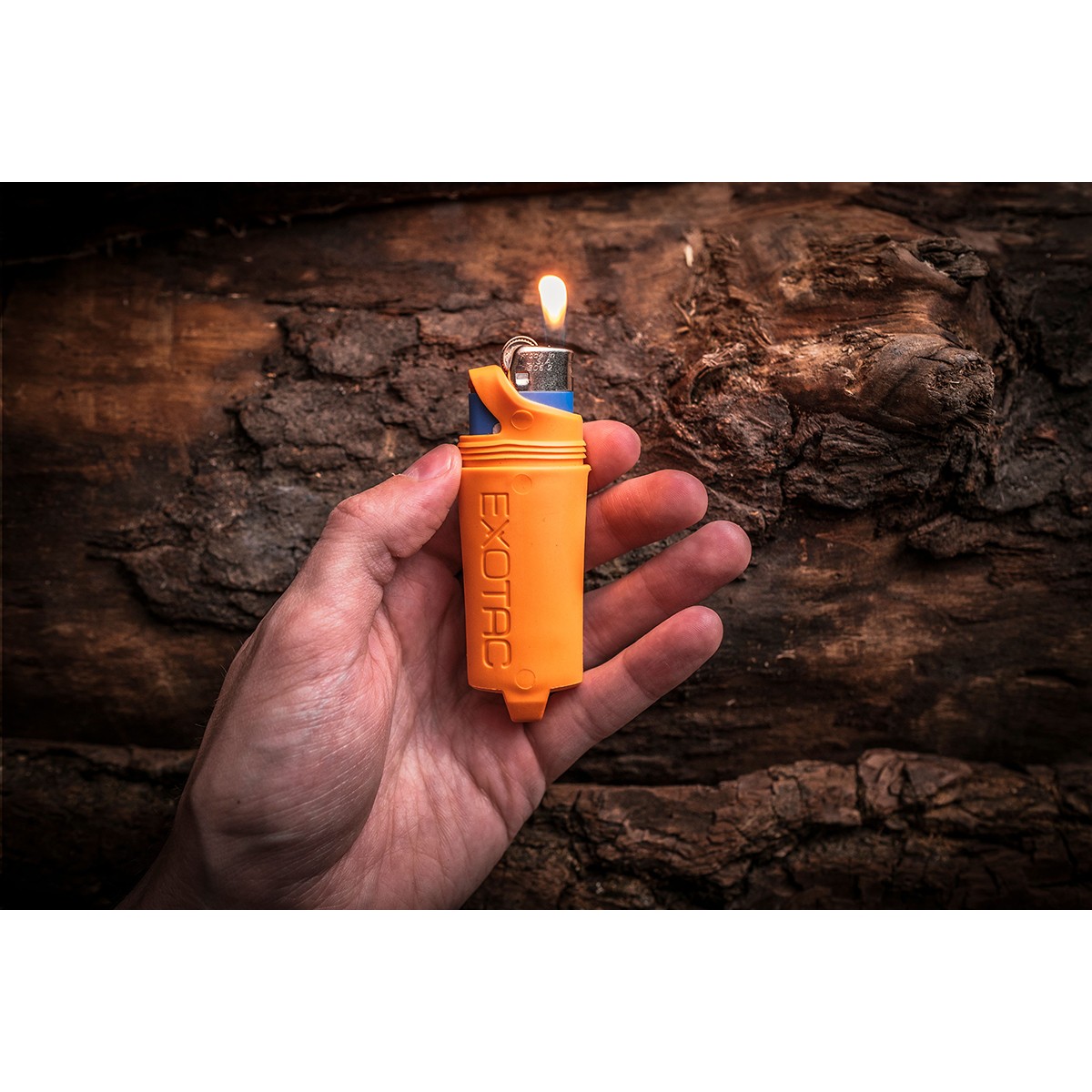 Exotac fireSLEEVE Ruggedized Waterproof Lighter Case with Lighter
