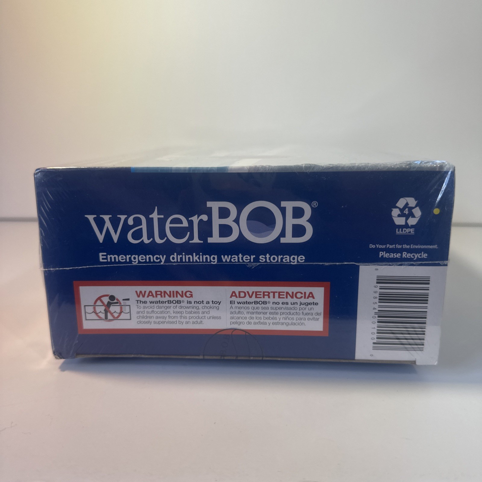 WaterBOB Bathtub Emergency Water Storage Container, Drinking Water Storage, 100g