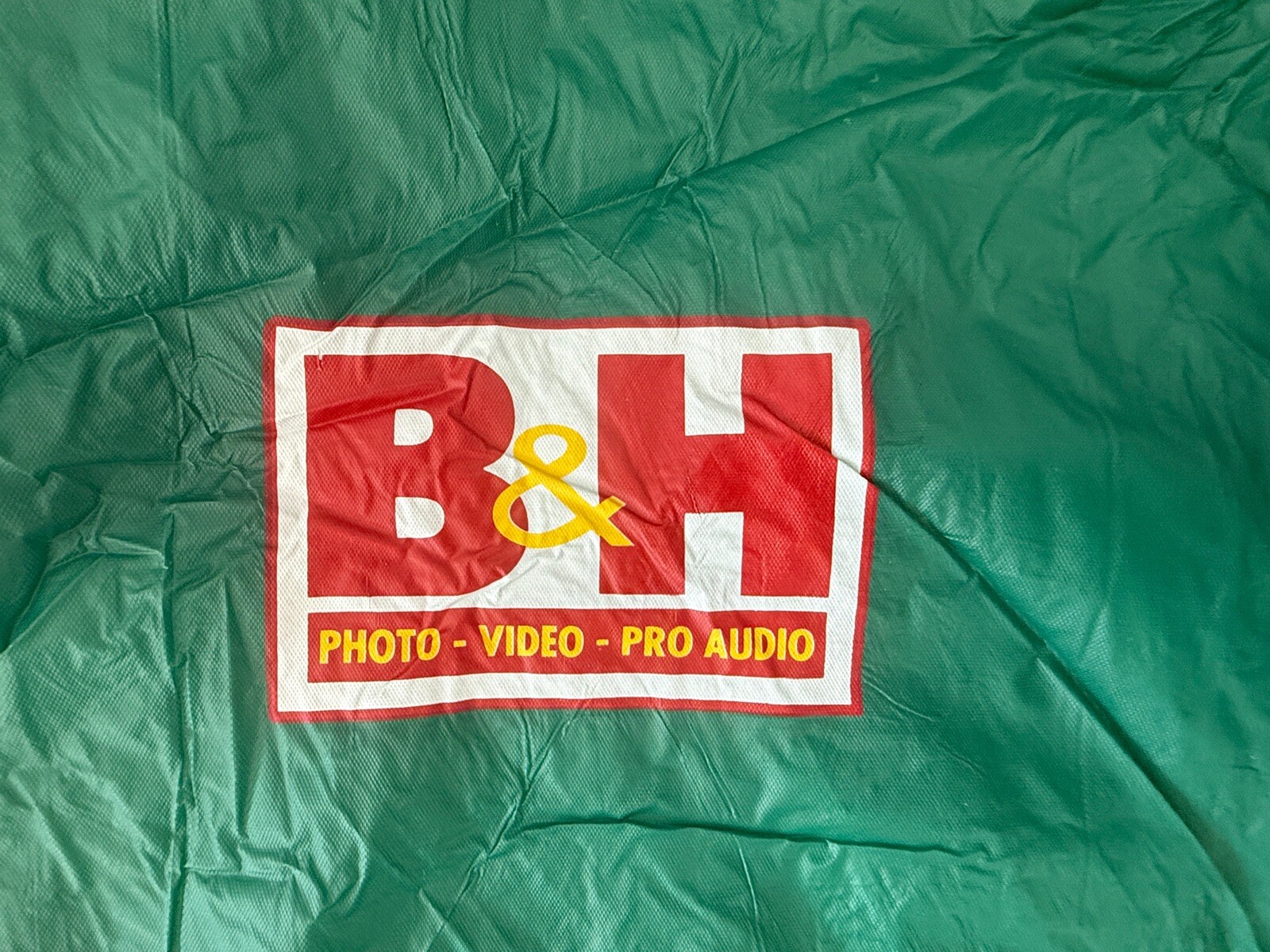 B&H Photo Waterproof Rain Poncho W/snaps Travel Hiking Gear Backpacking