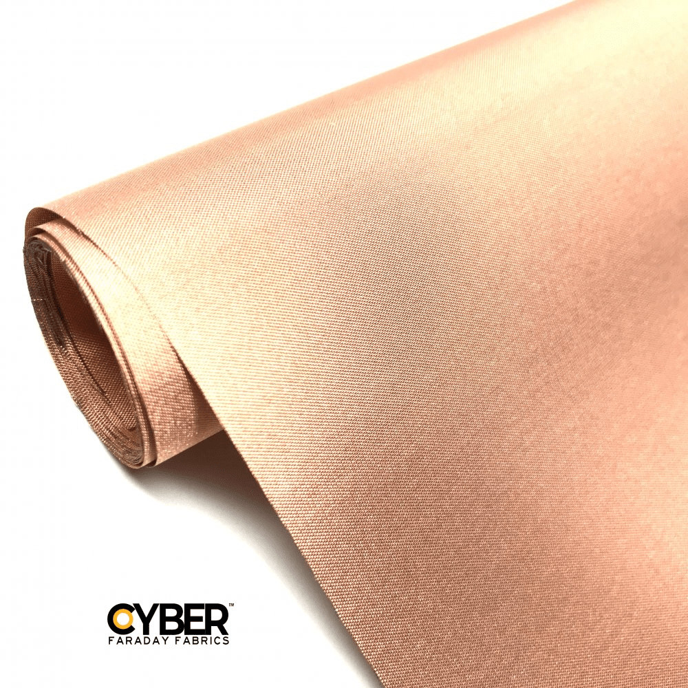 Faraday Cyber CX Faraday Fabric EMF RF Shielding Copper Roll 44″ x 1′