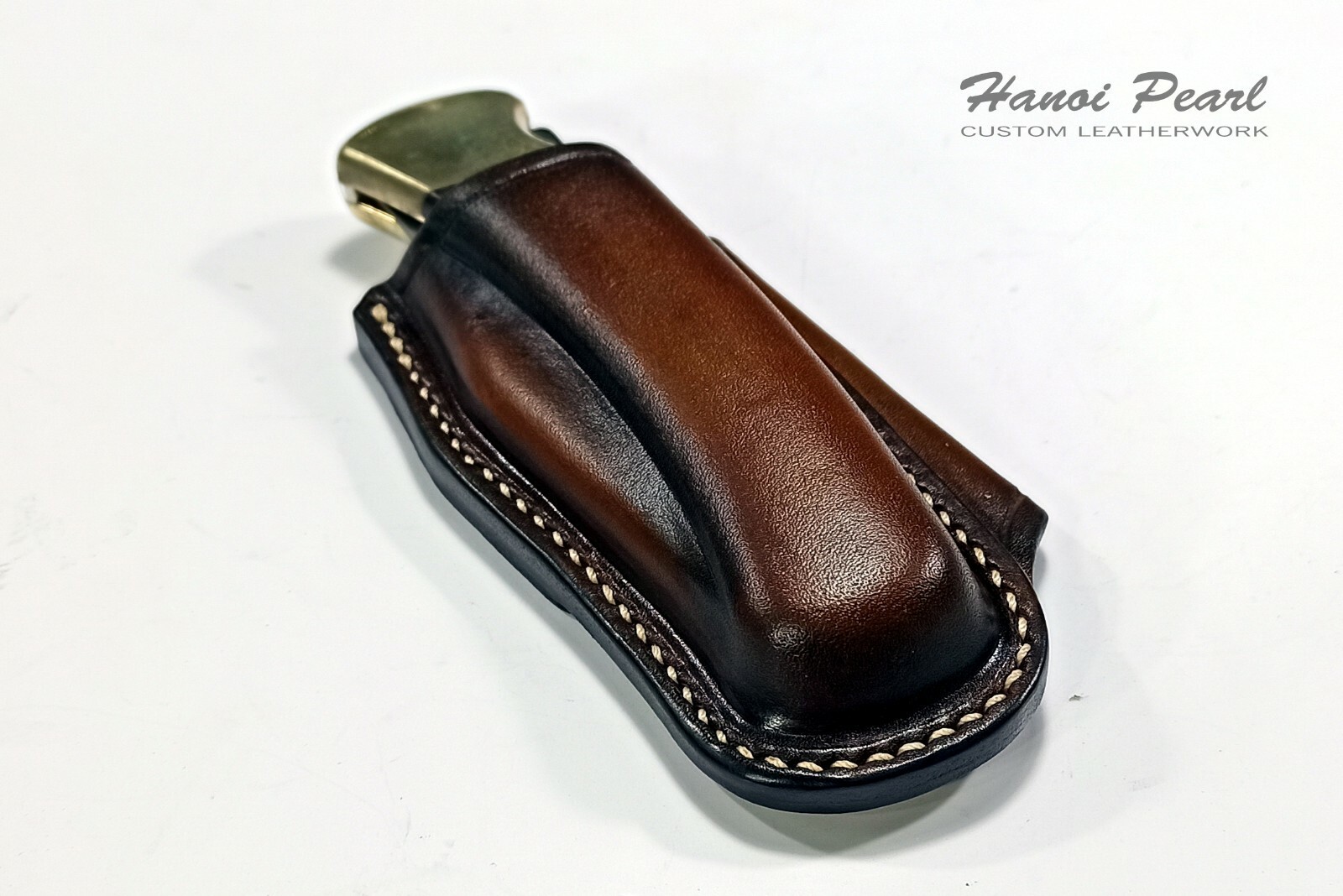 Buck 110 Hunter Sheath | Custom Cross Draw Scout Carry Leather Sheath
