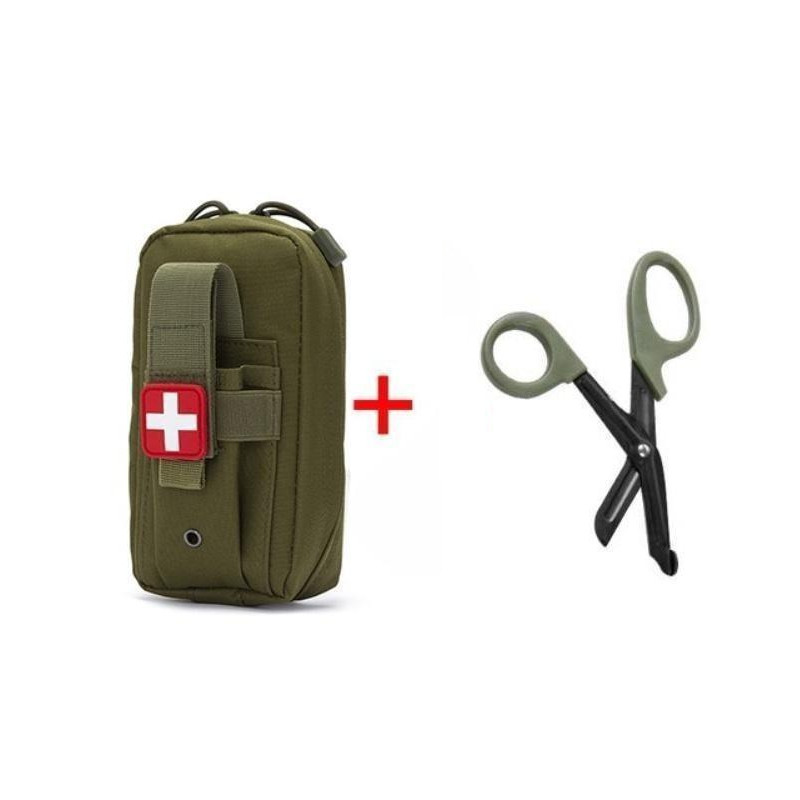 For use in IFAK trauma first aid tool storage bags and MOLLE first aid kits
