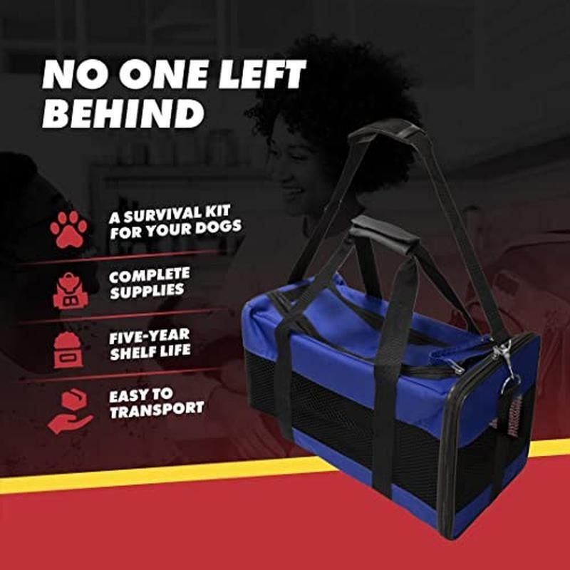 Small Dog Emergency Survival Kit First Aid Travel Food Water Blanket Toys New