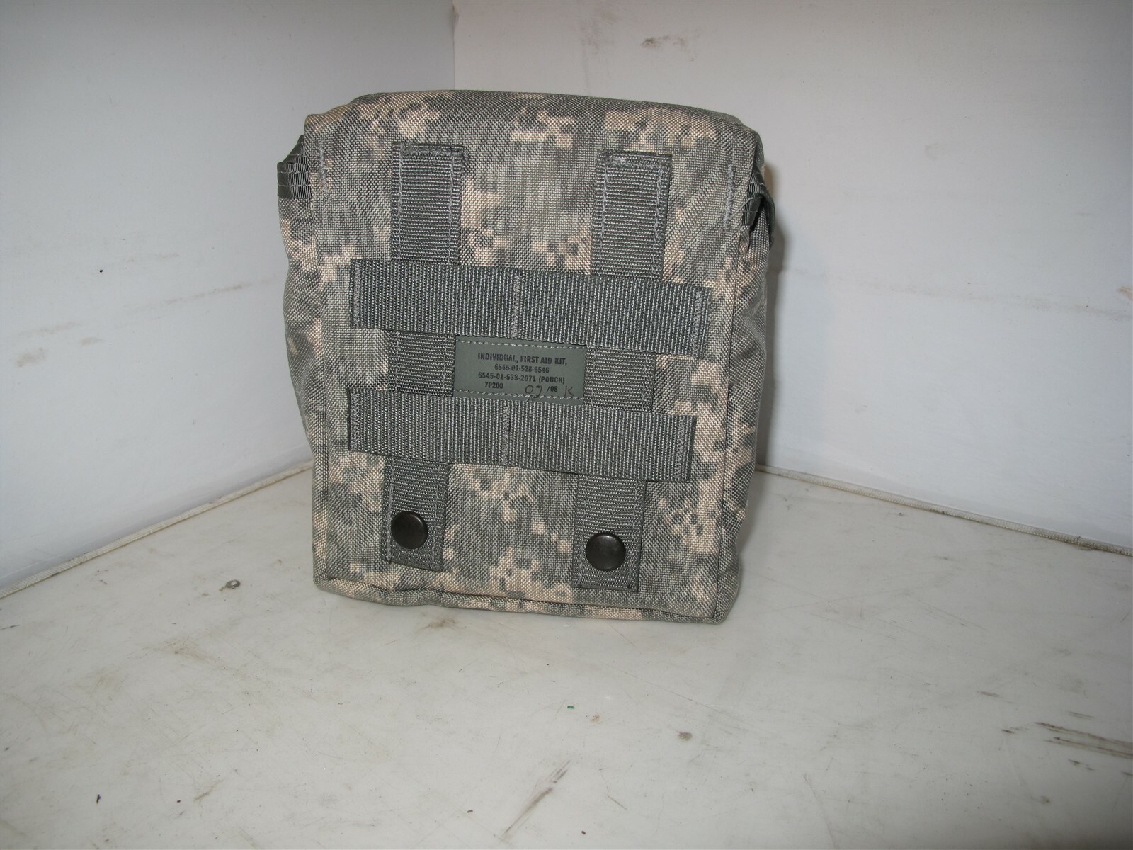 First Aid Molle Pouch IFAK NSN 6545-01-538-2071 for 6545-01-528-6546 Kit 7x5x3