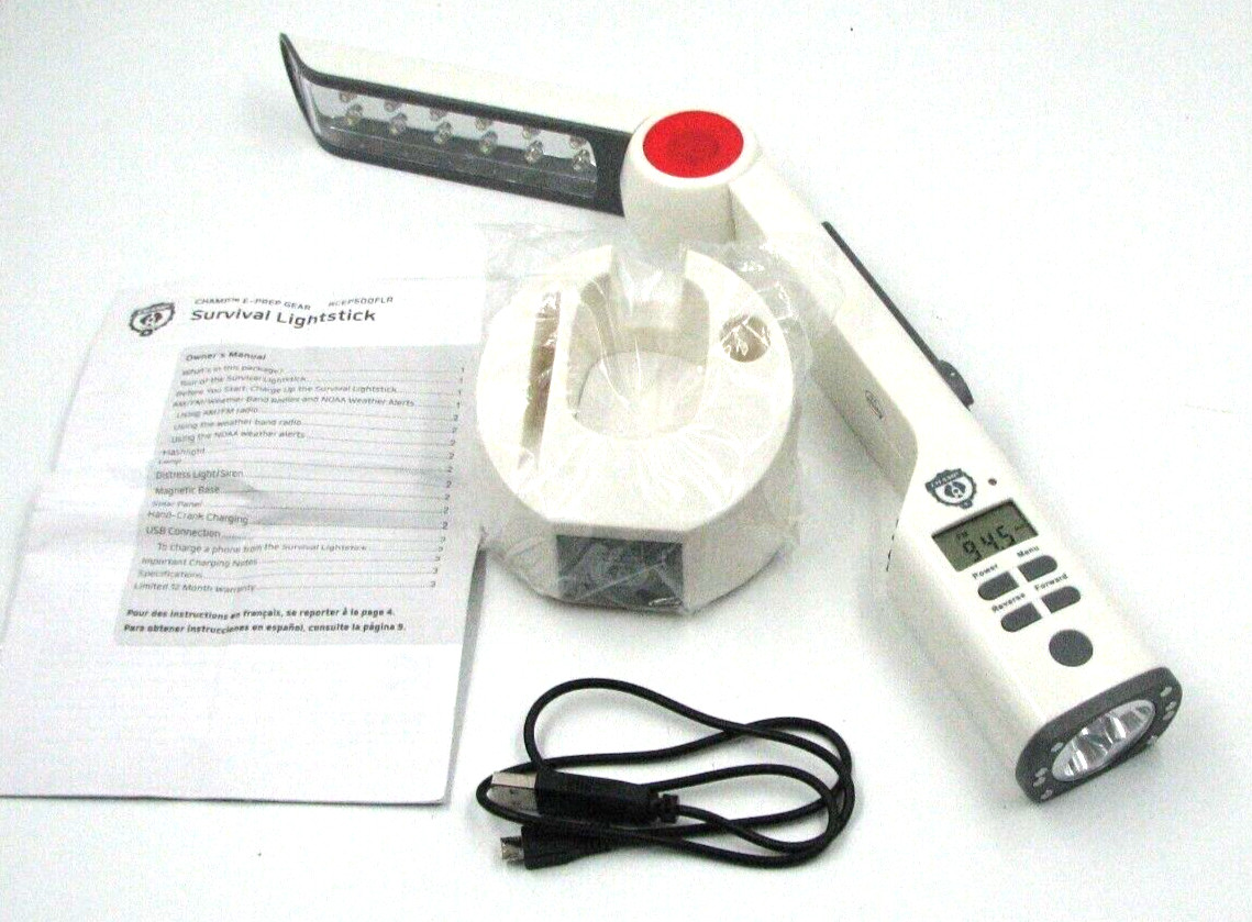 CHAMP RCEP500FLR 10 – in-1 Survival Light Stick