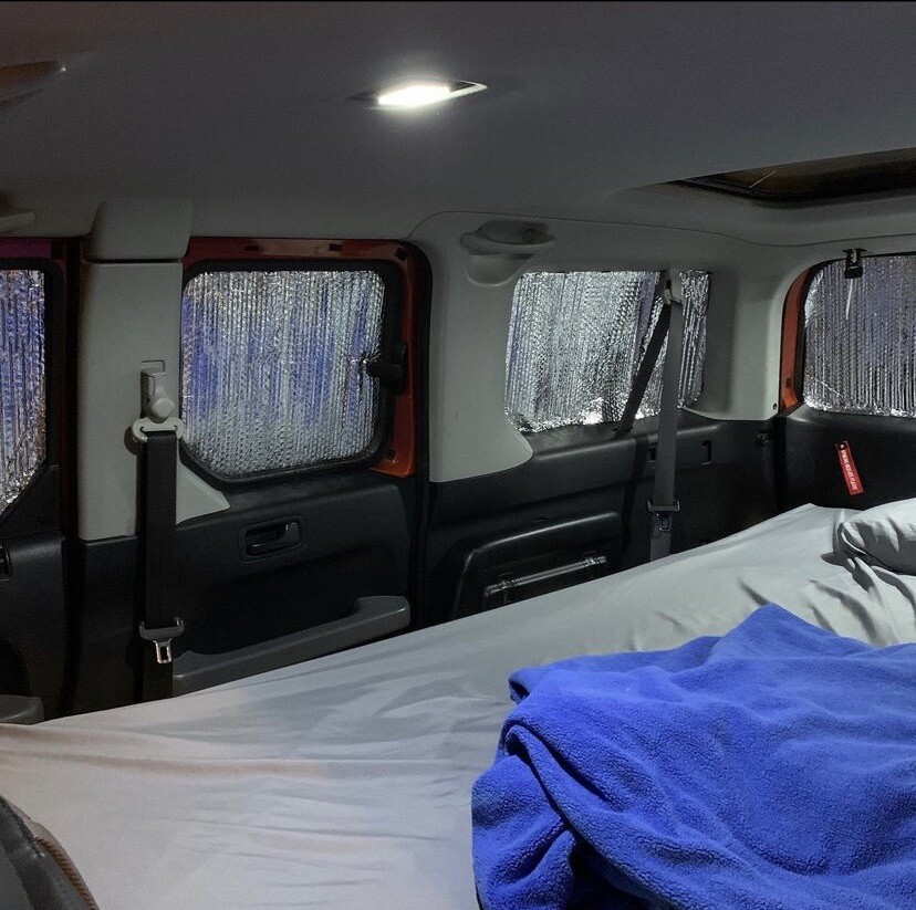 Window Shades for Honda Element 2003-2011 7 Piece Camping Set (No Moonroof)