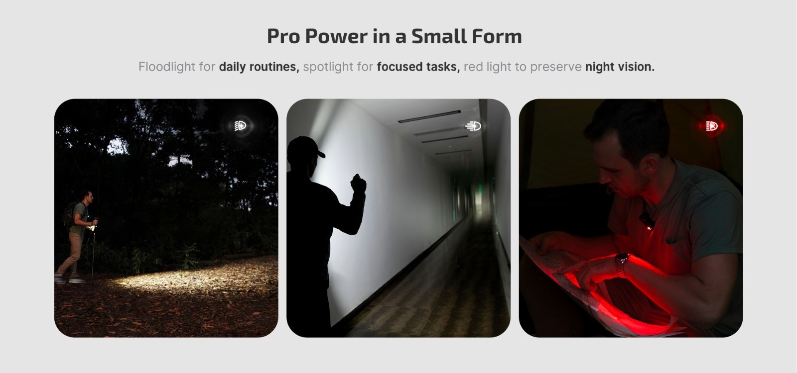 Olight Oclip Pro 500 Lumen USB-C Rechargeable Clip-On Flashlight (Midnight Blue)