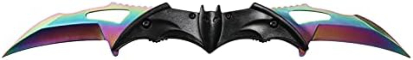 Color Bat Model Foldable Outdoor Survival Blade Camping Defense Tool