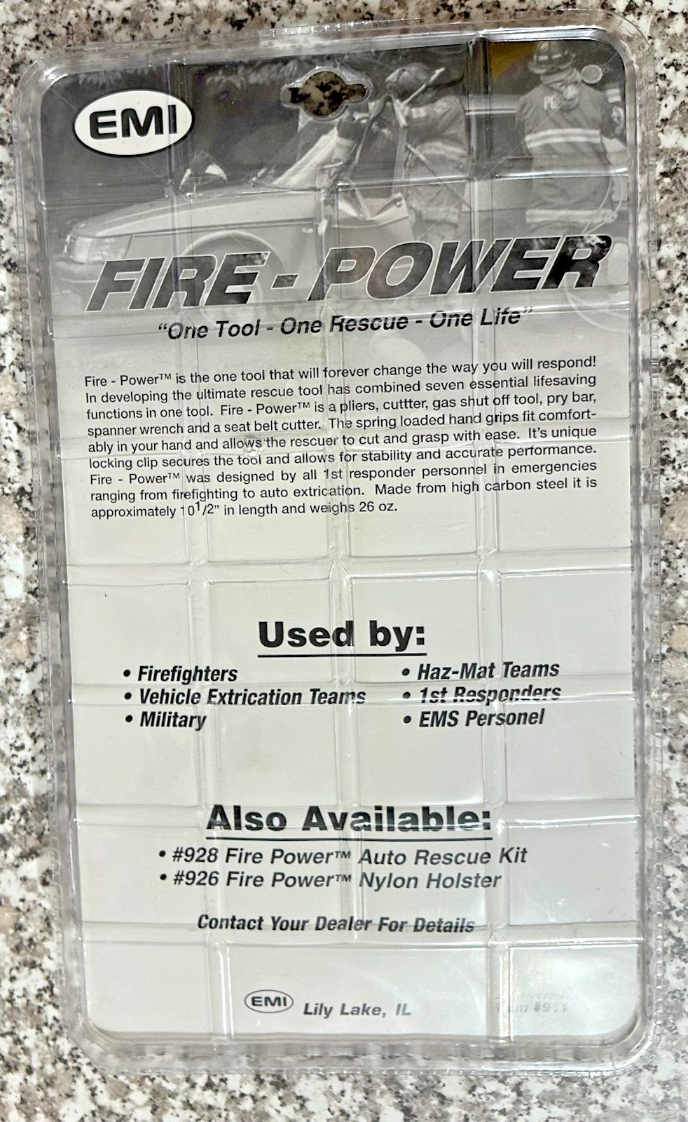 EMI Firepower Emergency Rescue Tool