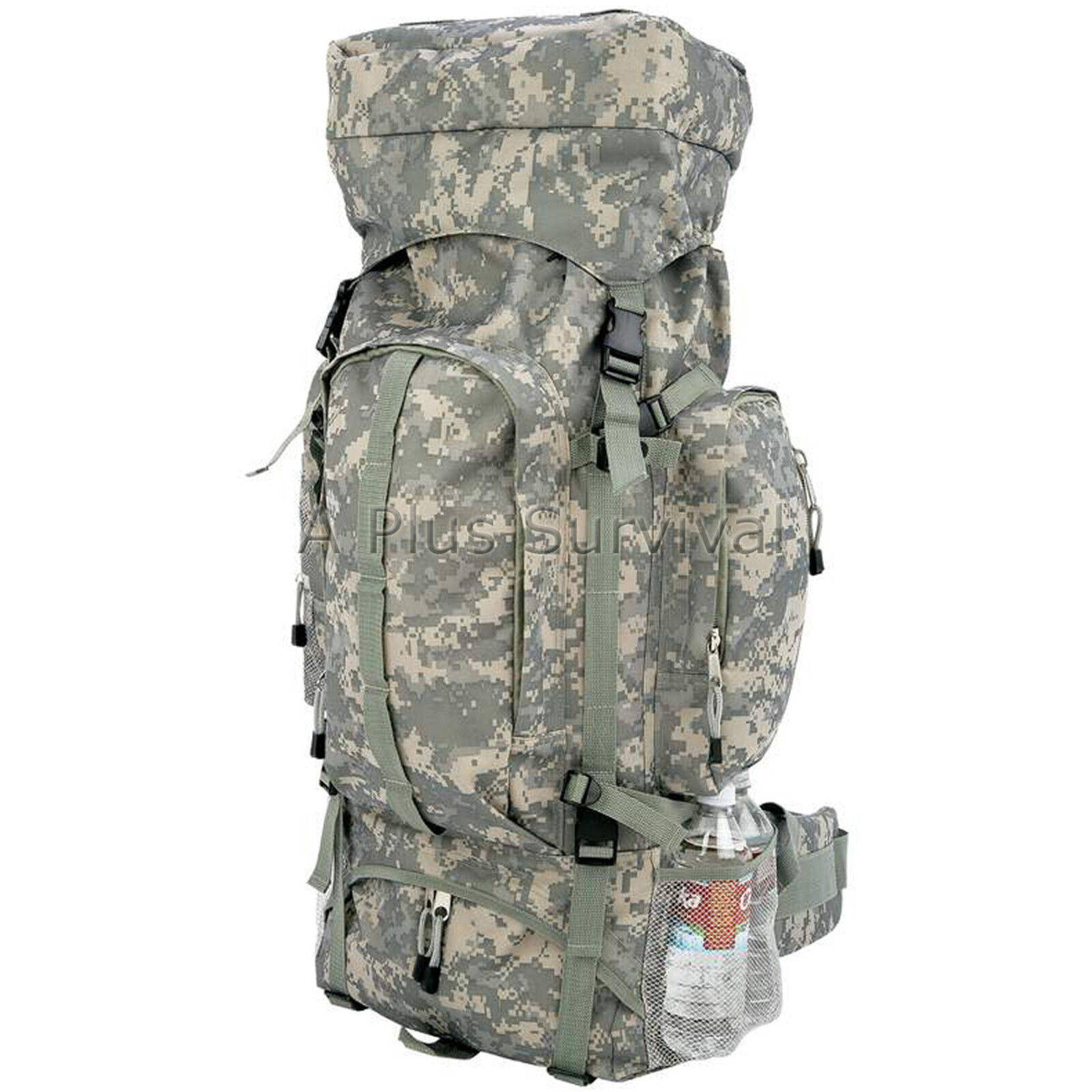 Digital Camouflage Hiking Backpack Water Resistant Emergency Survival Kits