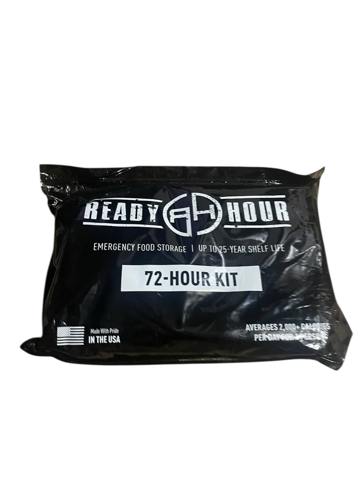 Ready Hour 2 Packs 72-Hour Survival Kit + 64 Emergency Drinking Water Packs NIB