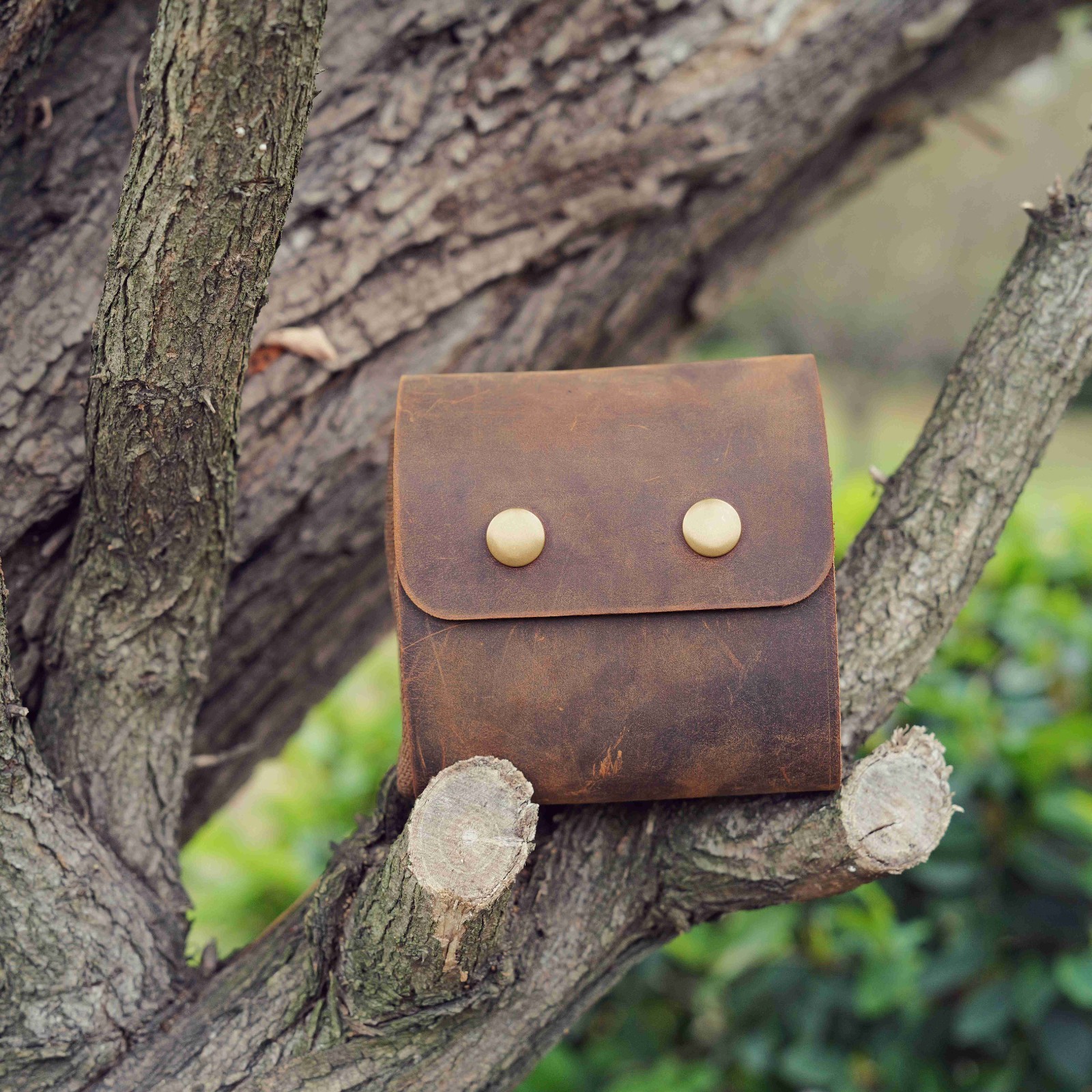 Foraging Dump Pouch Bushcraft Gathering Pouch Camping Hiking Forager Gift