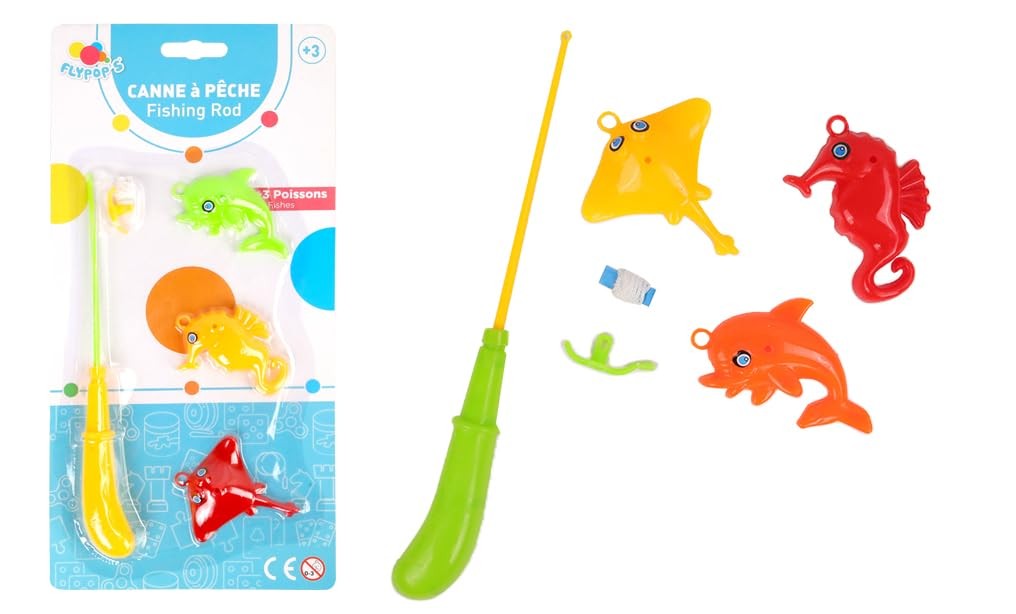 Fishing Rod Skill and Outdoor Game 040403 Plastic Kermesse…