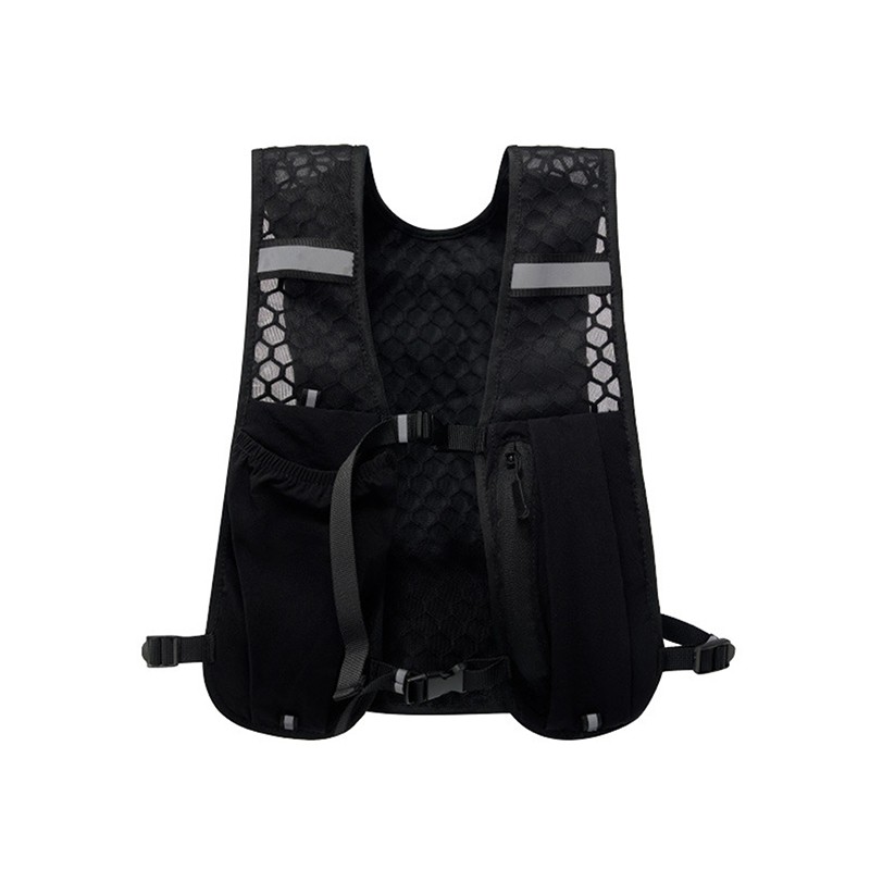 For Biking Running Storage Vest Lightweight Running Vest Reflective Chest Pack