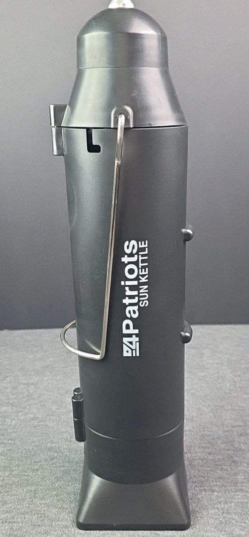 4Patriots Sun Kettle Rocket Solar Thermos Cooker Water Heater Survival Kit -…