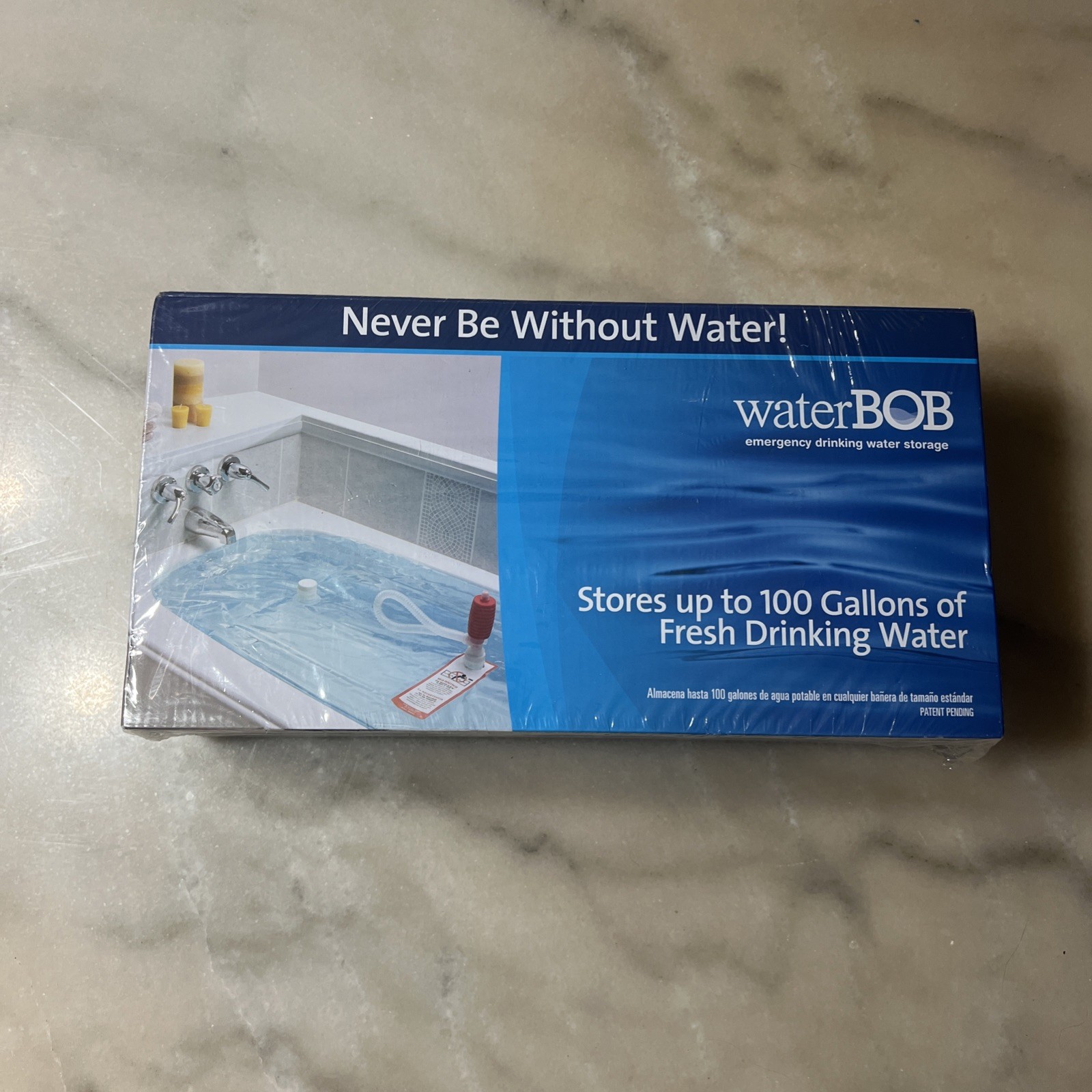Water BOB Survival Emergency Drinking Fresh Water Storage 100-Gallons Kit Sealed