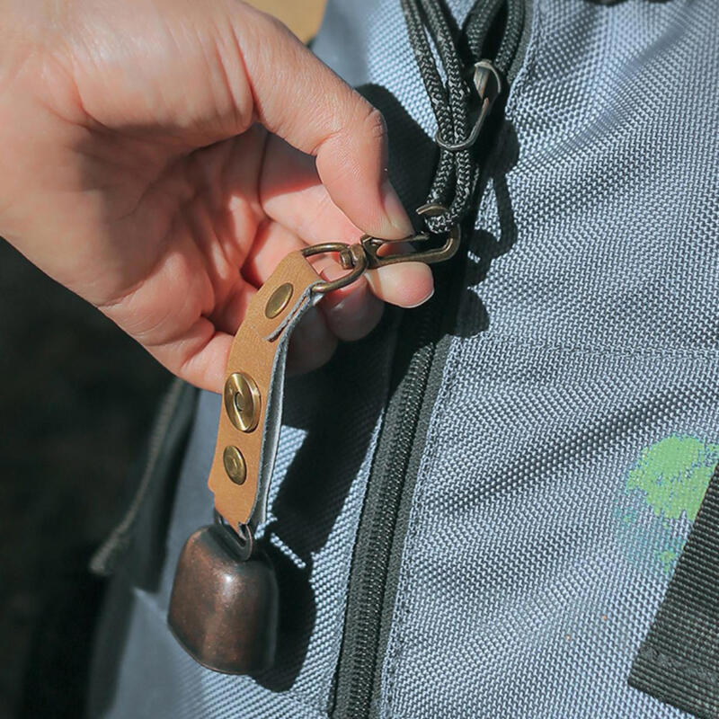 Bear Bell Hiking Adventure Loud Hiking Bell Safety Protection Bell w/ Carabiner
