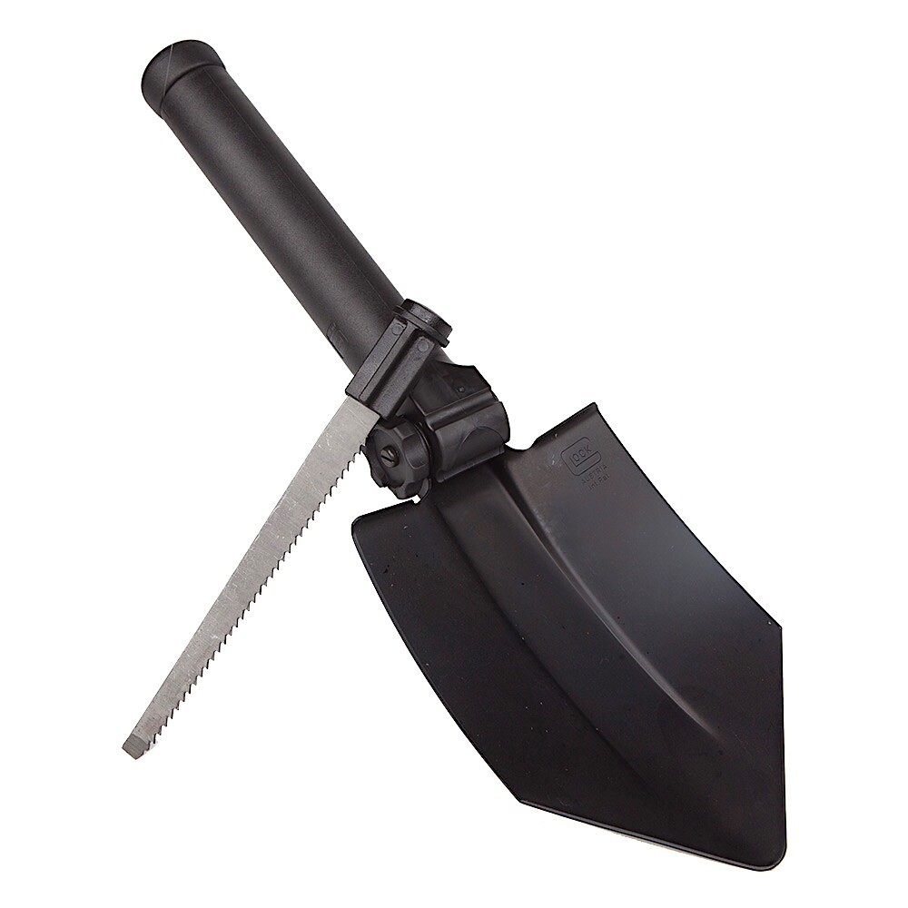 GLOCK® Entrenching Tool W/ Saw & Nylon Pouch – Folding & Telescopic – Austria