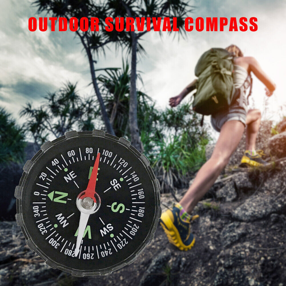 1x Precise Compass Pocket Outdoor Camping Hiking Tool Guider Survival Navigation