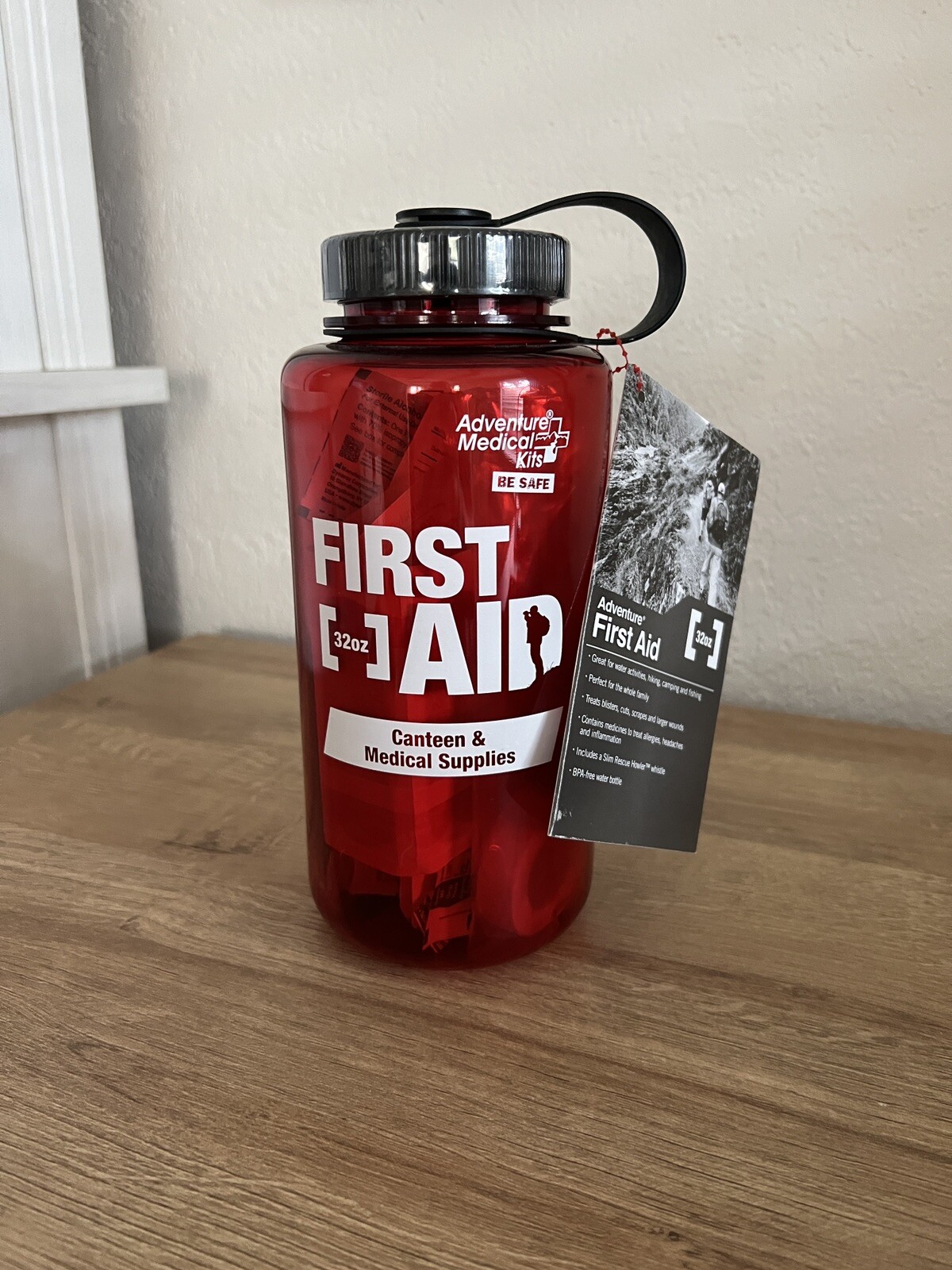 First Aid Canteen + Medical Supplies Camping Hiking NEW