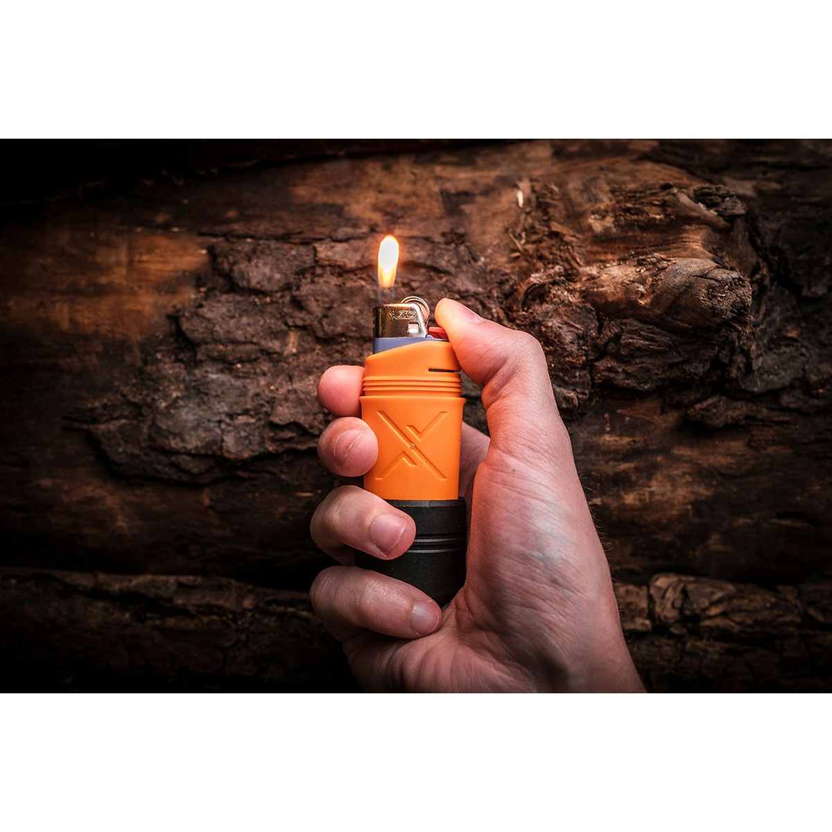 Exotac fireSLEEVE Ruggedized Waterproof Lighter Case with Lighter