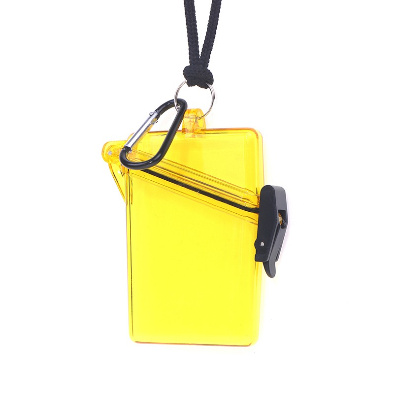 Outdoor Waterproof Pockets Key Money Storage Box Case Holder Plastic Case New