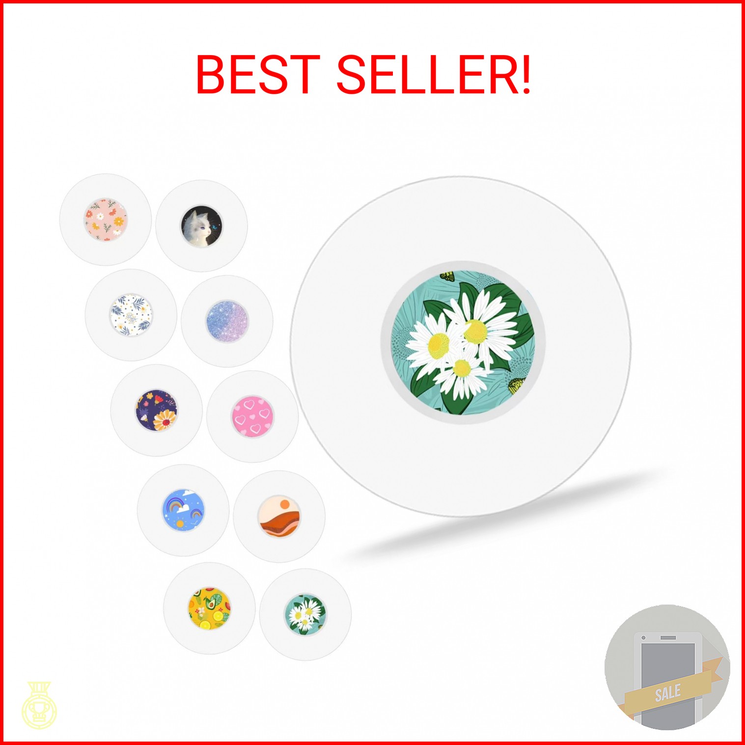 Waterproof Sensor Covers for Libre 3 & Freestyle Sticker Total 40Pack Hypoallerg